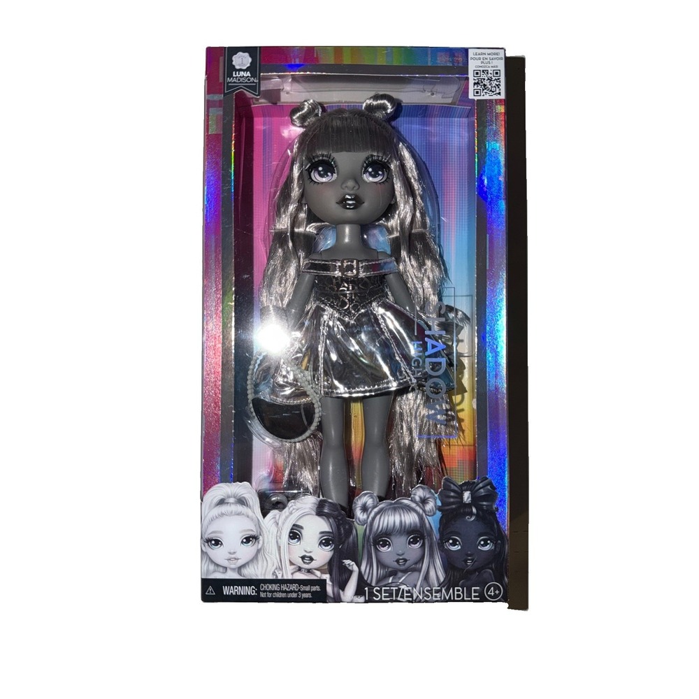 MGA Shadow High Luna Madison Fashion Doll Metallic Silver Outfit NIB 570592